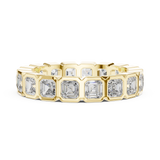 Square Emerald Cut Eternity Ring