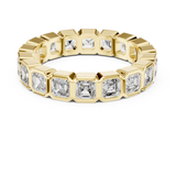 Square Emerald Cut Eternity Ring