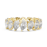 Pear Cut Eternity Ring