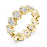 Oval Cut Eternity Ring