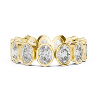 Oval Cut Eternity Ring