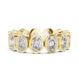 Oval Cut Eternity Ring