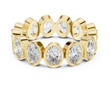 Oval Cut Eternity Ring