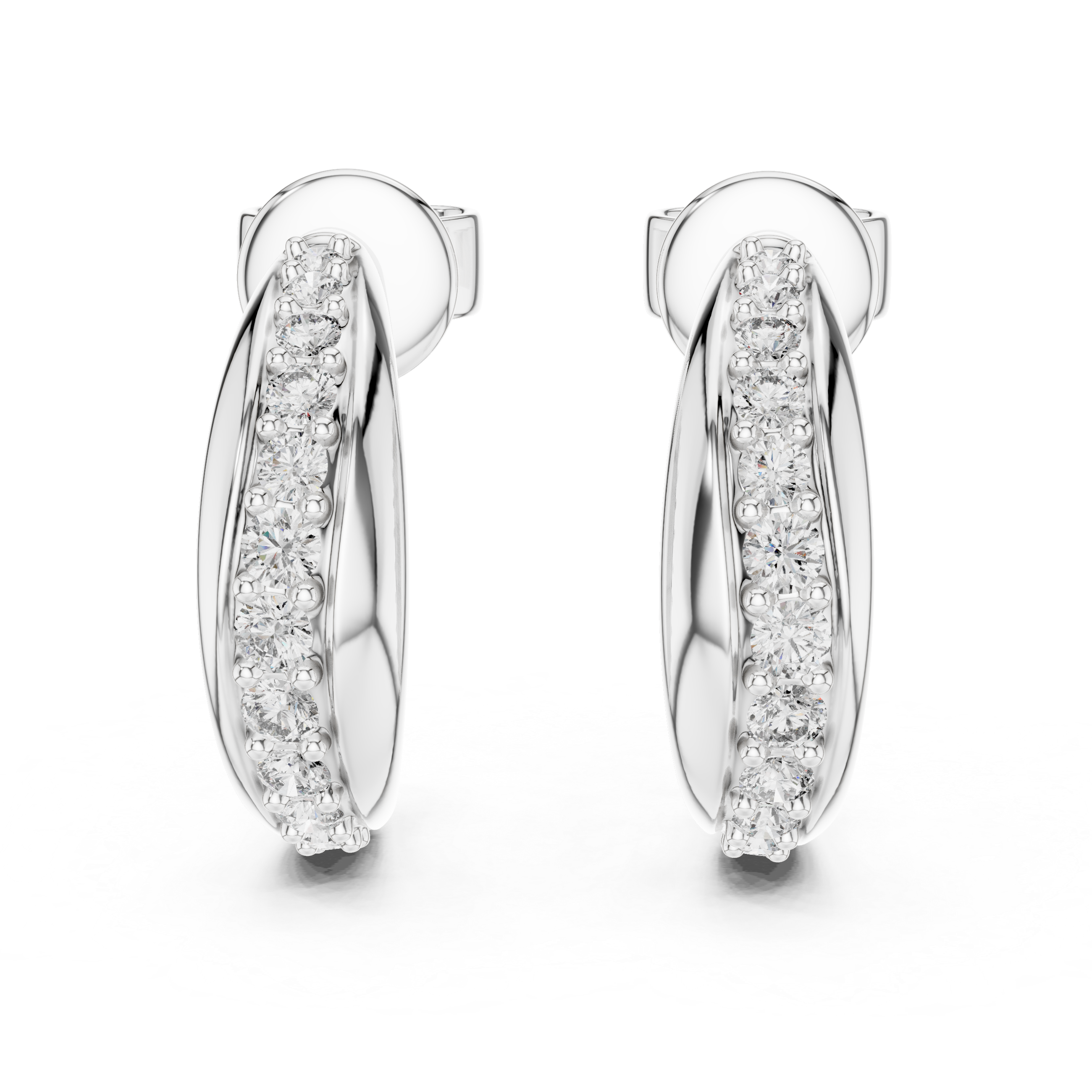 Aurelia Twinkle Gold Hoops Earrings