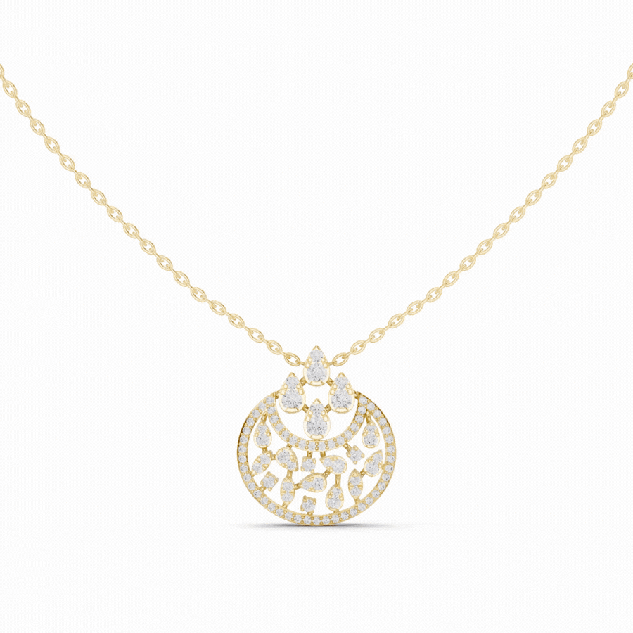 Moonlace Diamond Pendant