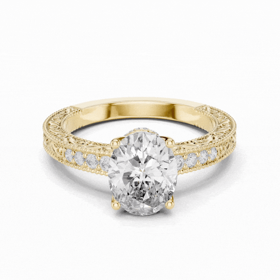 Kalyani Oval Vintage Ring