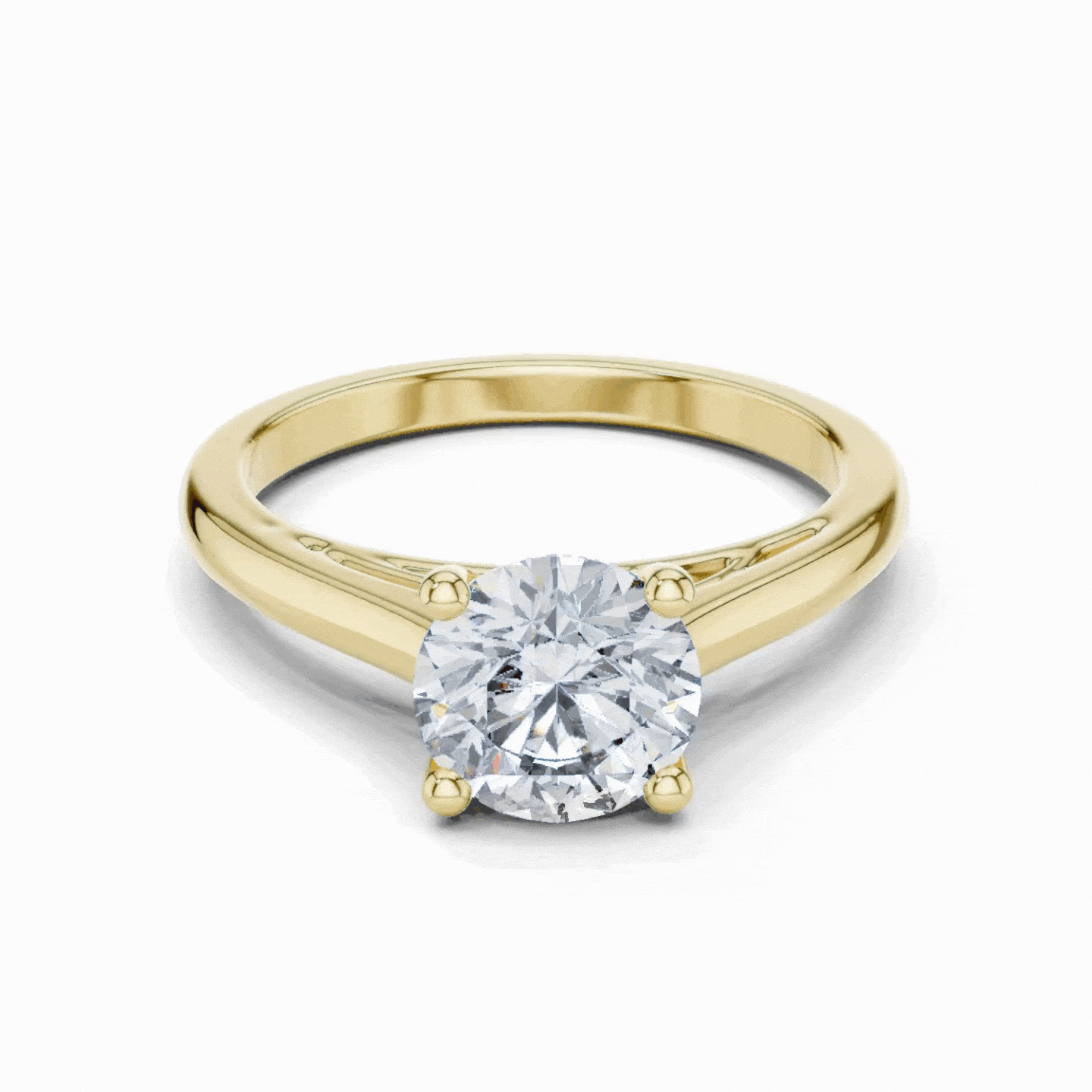 Chelsea Crown Solitaire Ring