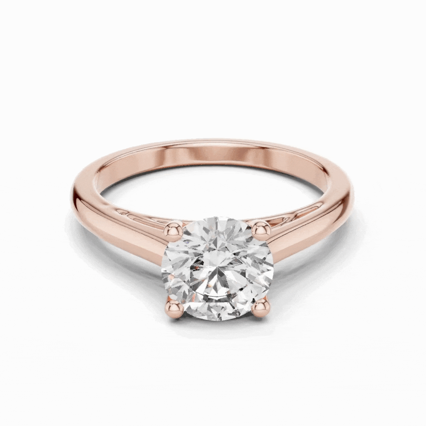 Chelsea Crown Solitaire Ring
