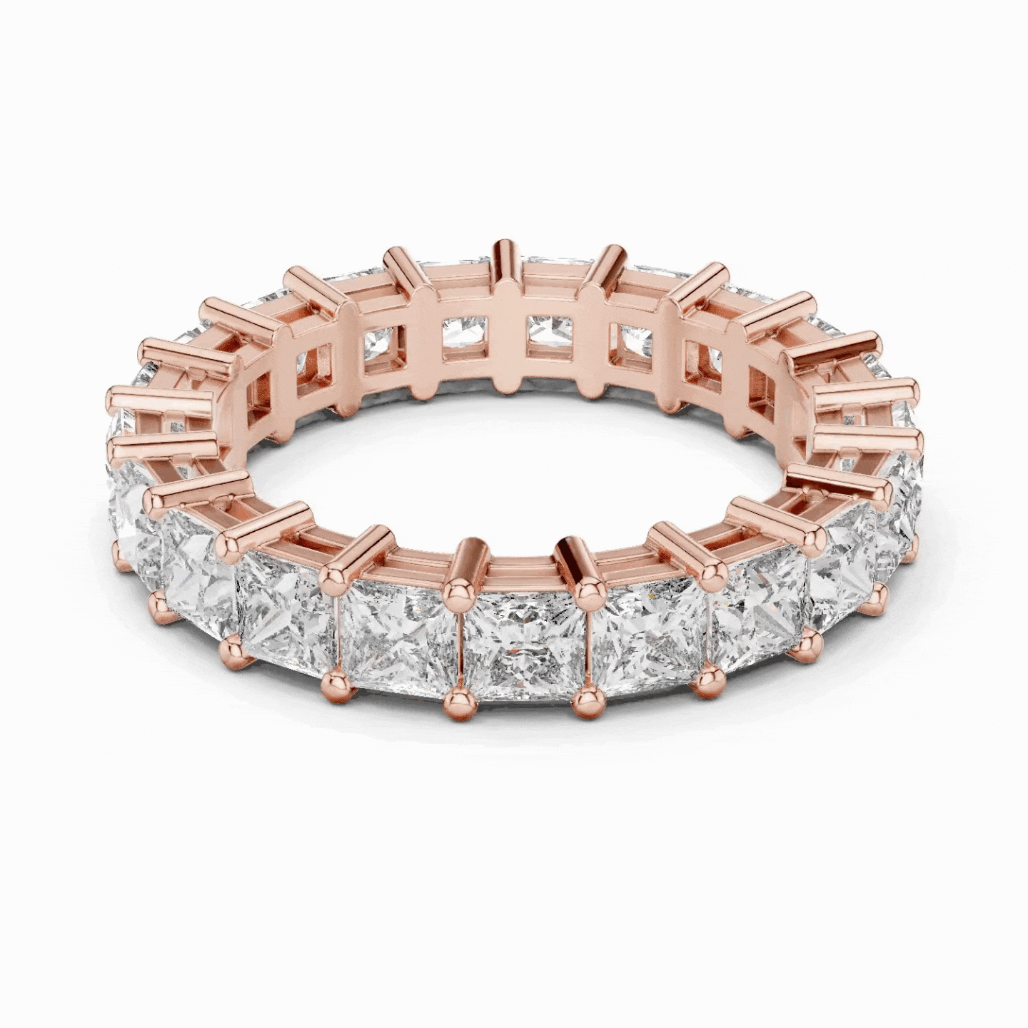 Princess Cut Eternity Ring