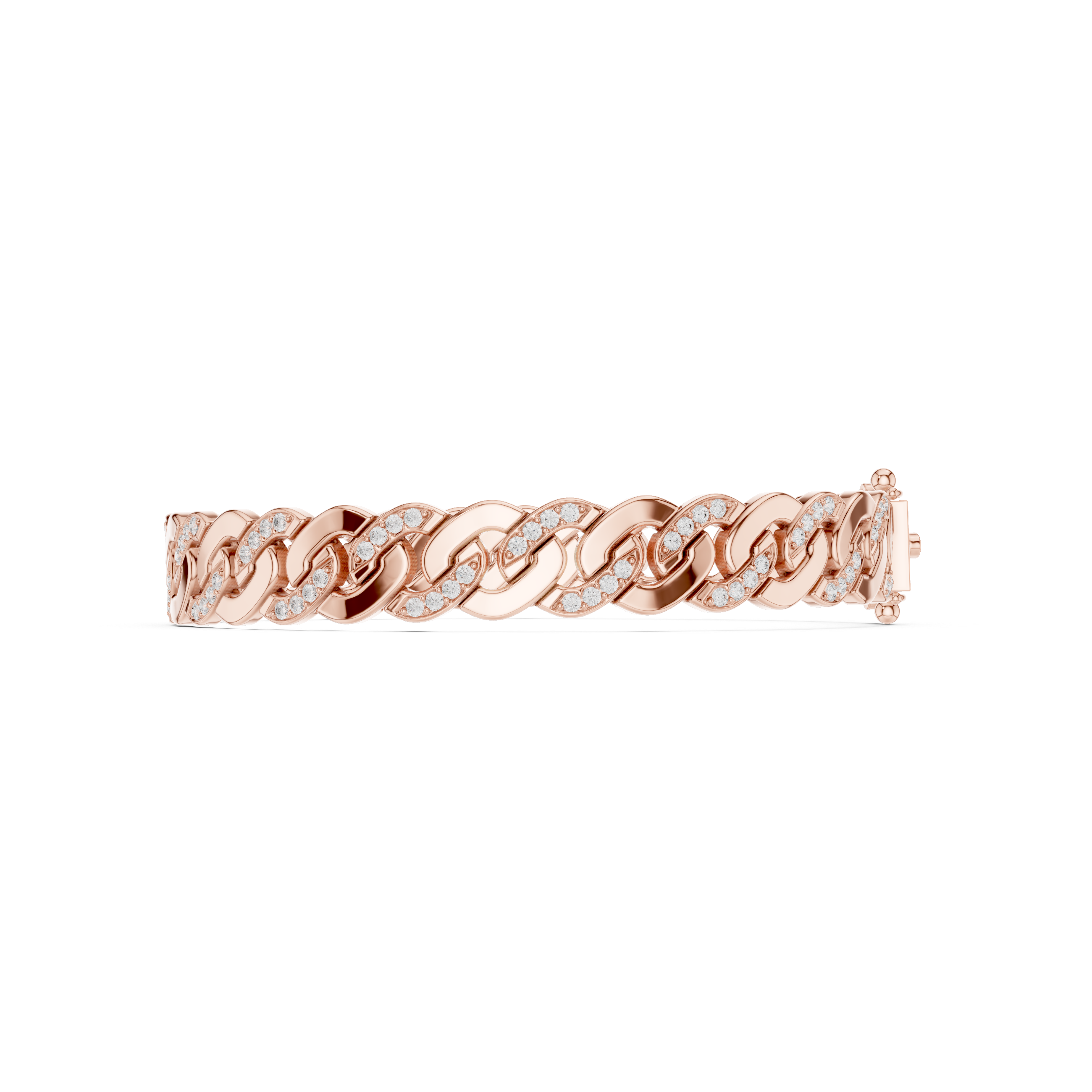 Infinity Glow Diamond Chain Bracelet