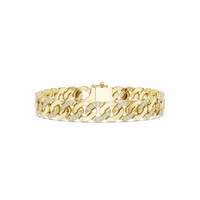 Infinity Glow Diamond Chain Bracelet