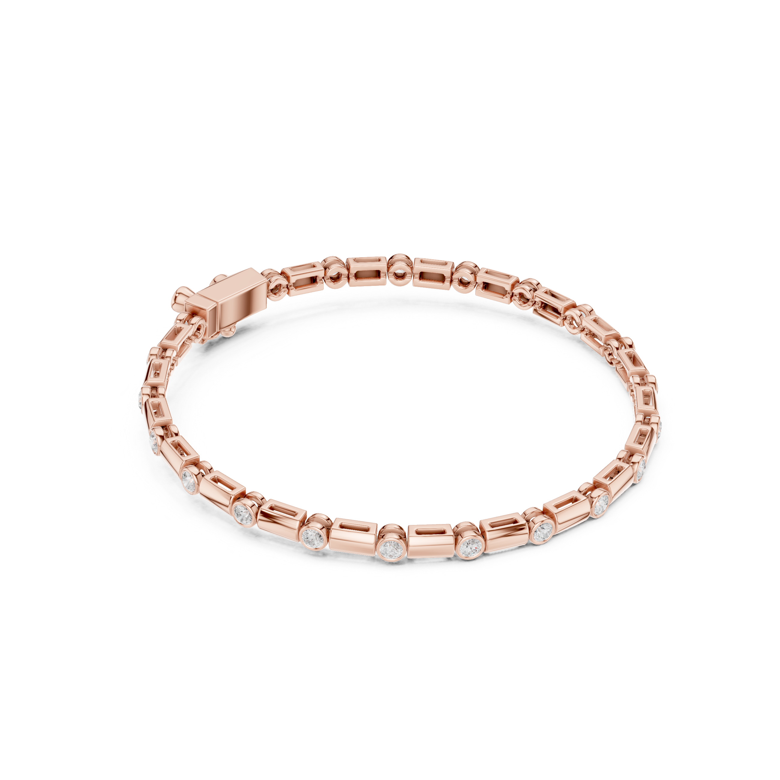 Roselle Infinity Orbit Bracelet
