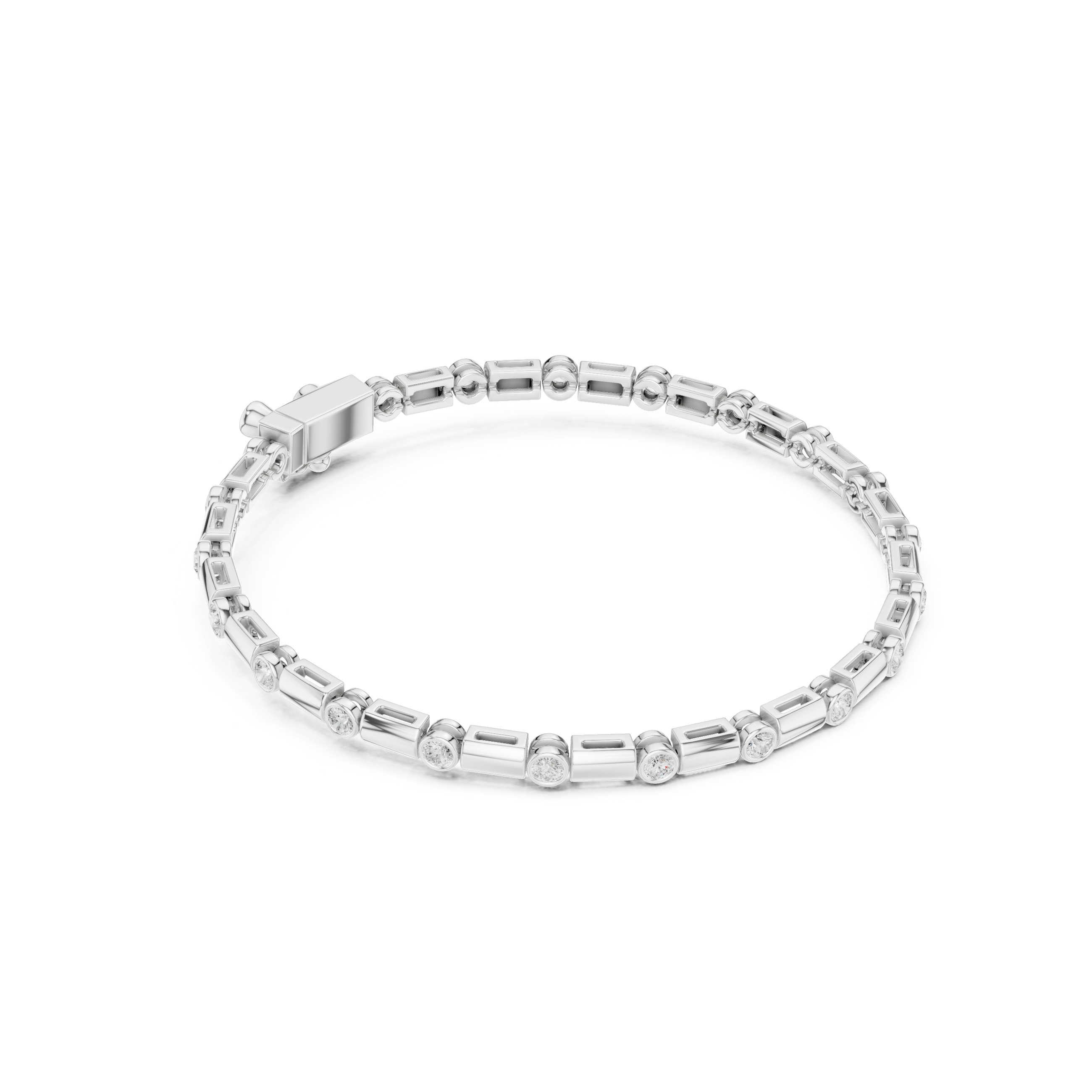 Roselle Infinity Orbit Bracelet