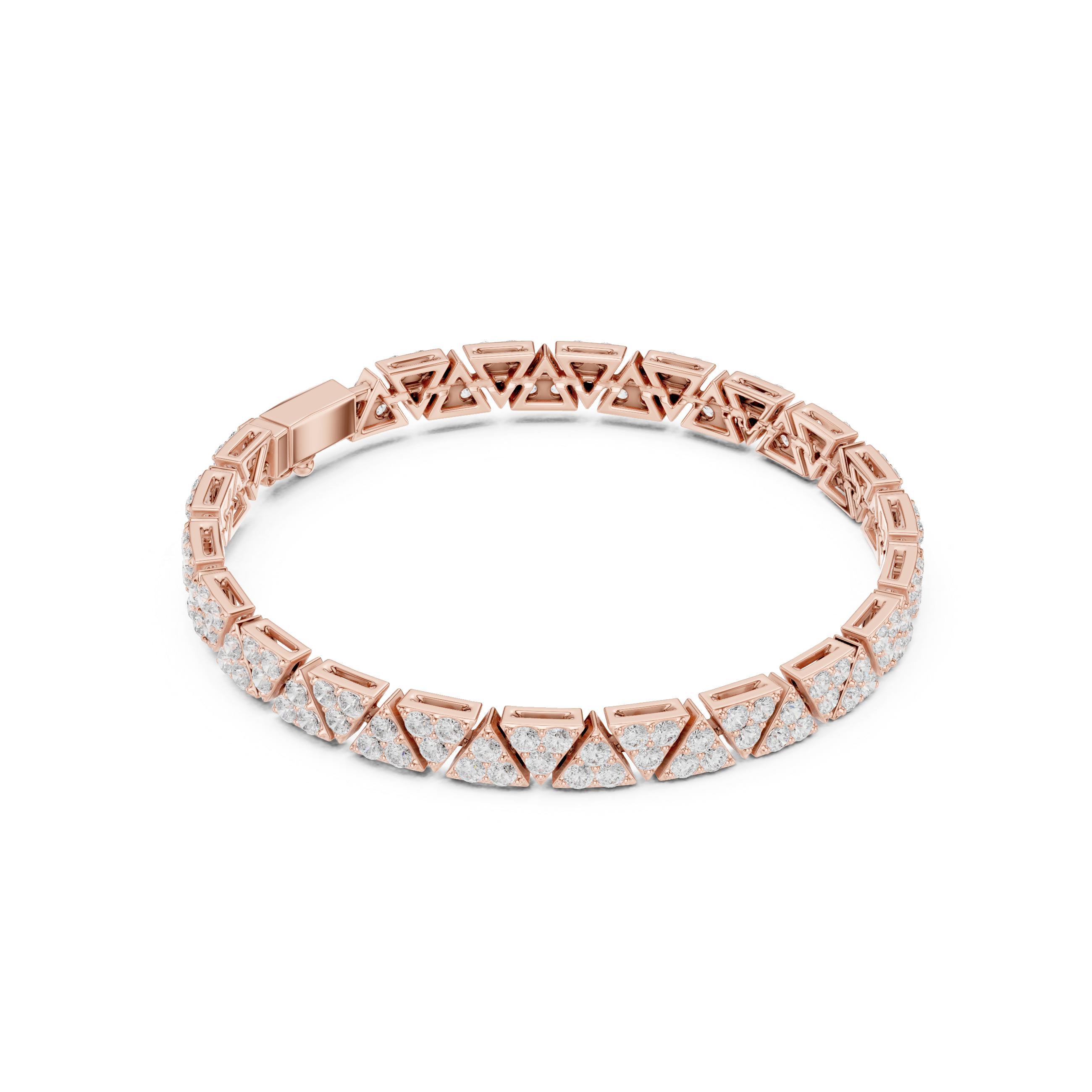 Triavelle Triangle Diamond Bracelet