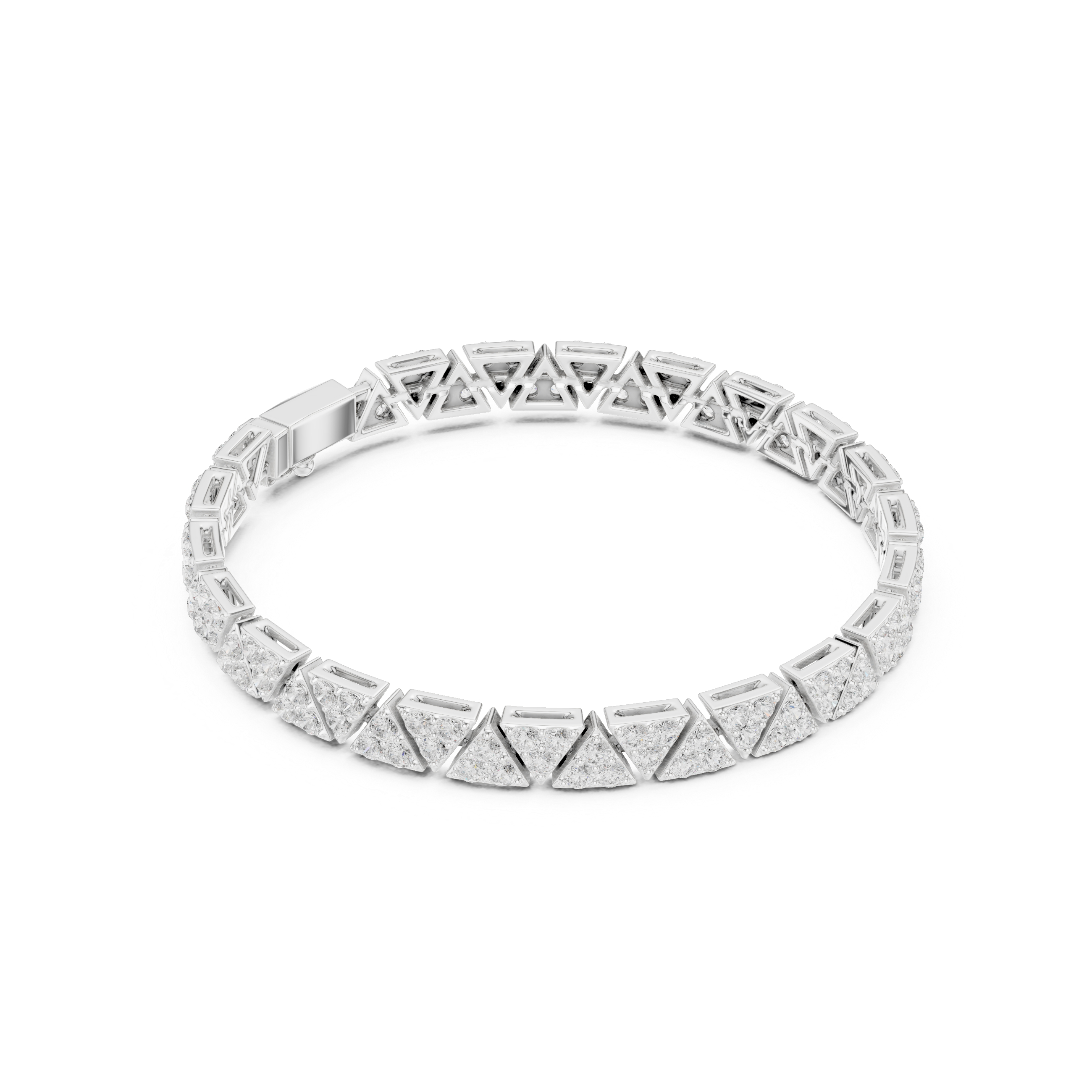 Triavelle Triangle Diamond Bracelet