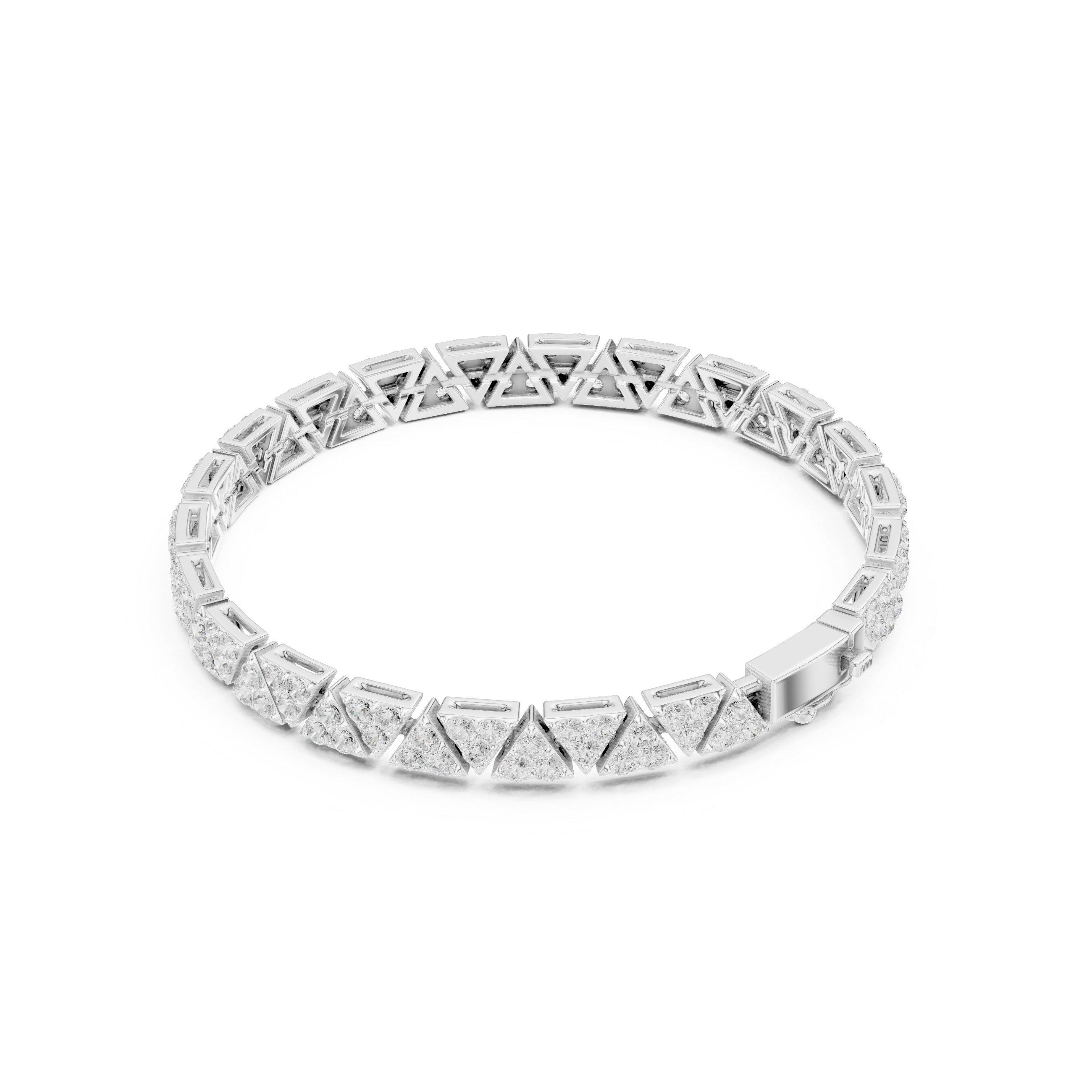 Triavelle Triangle Diamond Bracelet