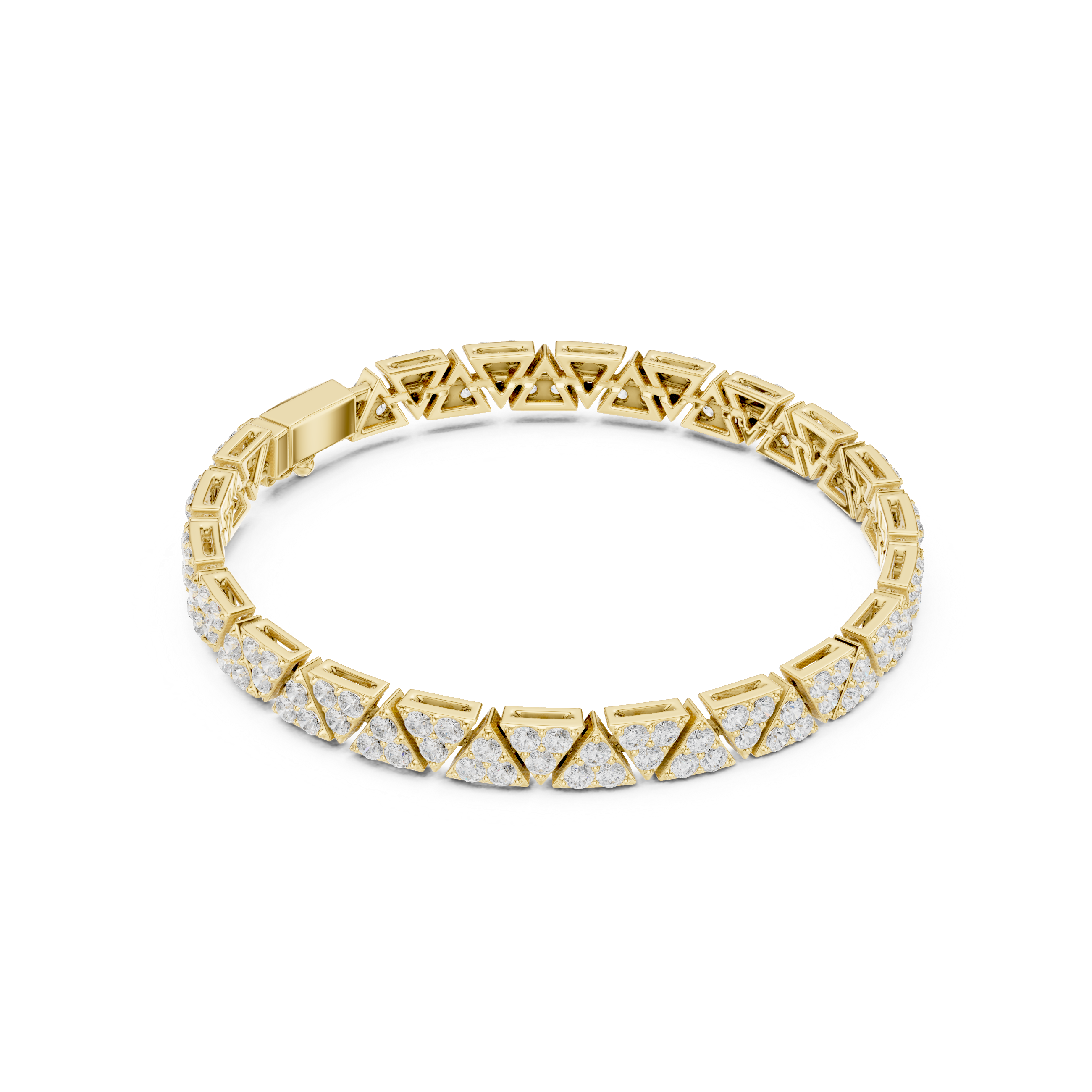 Triavelle Triangle Diamond Bracelet