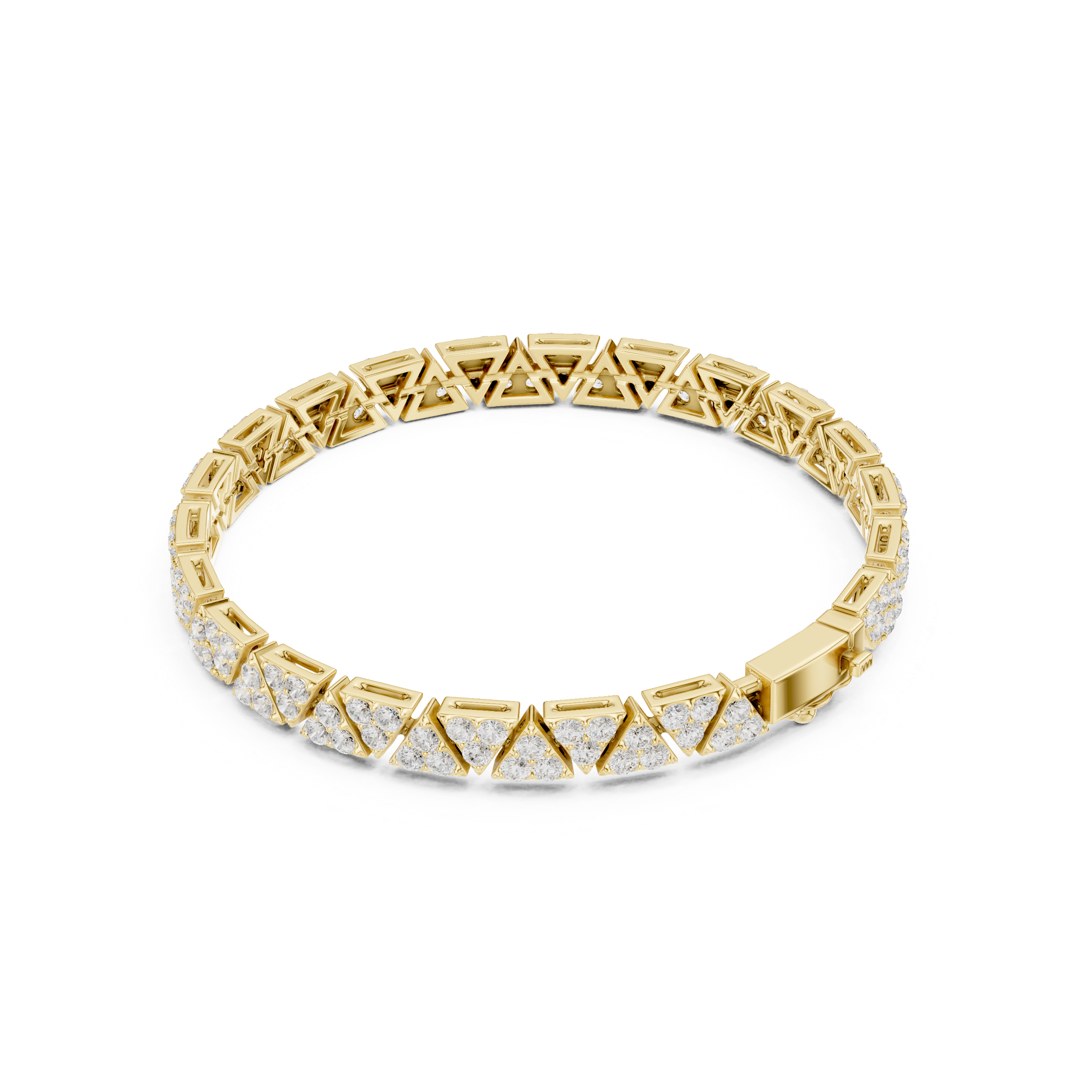 Triavelle Triangle Diamond Bracelet