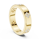 Rosavelle Flower Diamond Ring