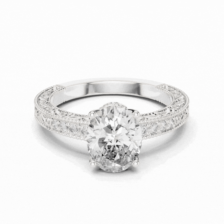 Kalyani Oval Vintage Ring