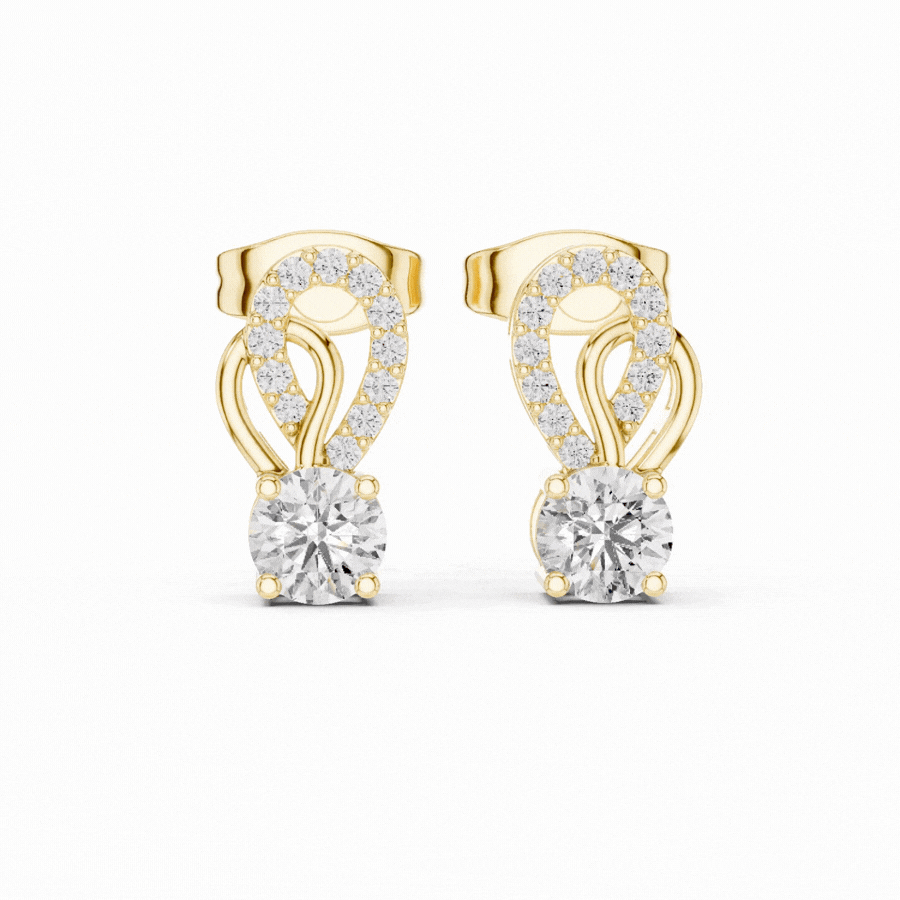 Orlisse Heart Flow Earrings