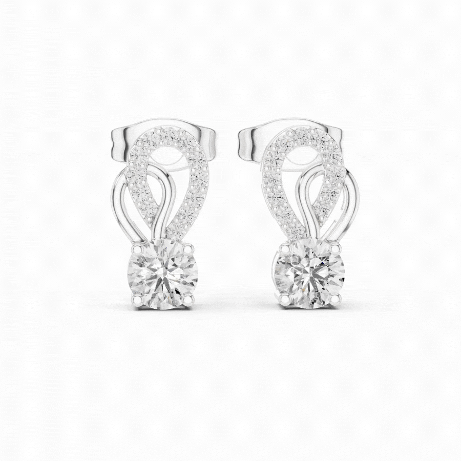 Orlisse Heart Flow Earrings