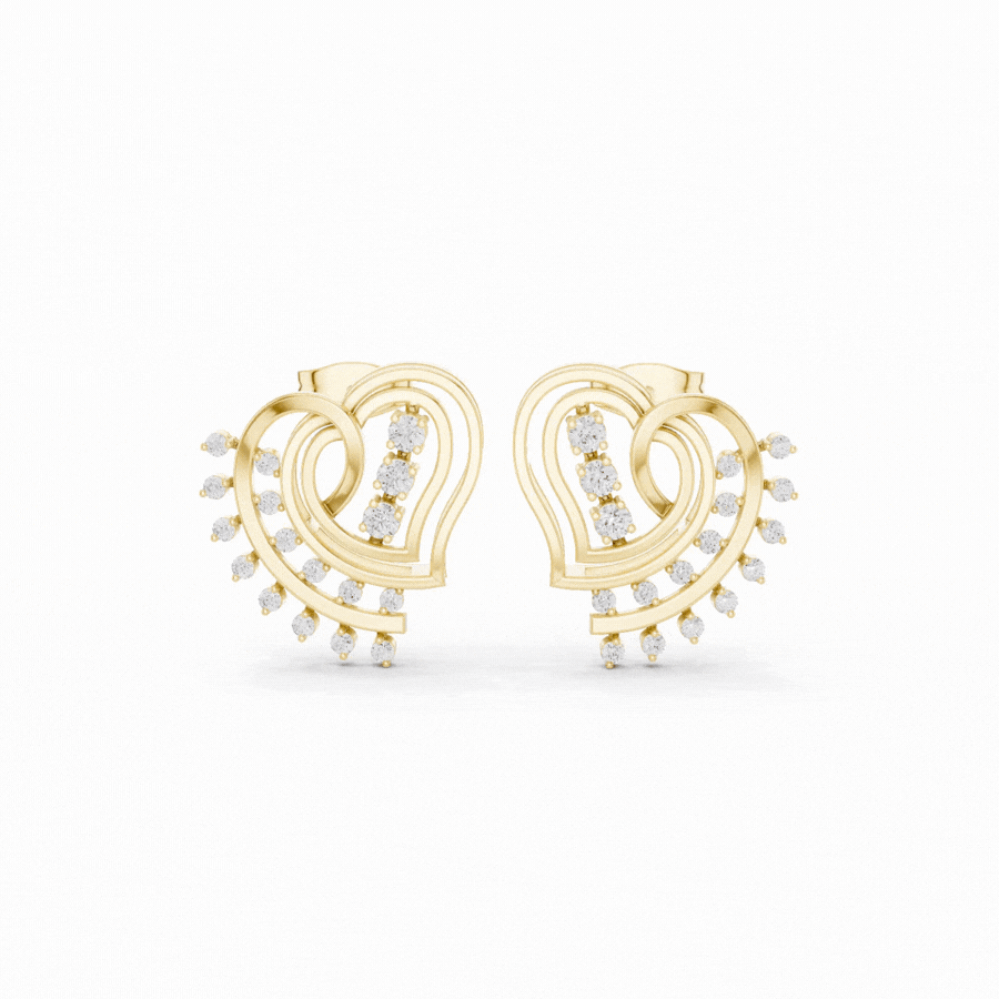 Aurawing Diamond Earrings