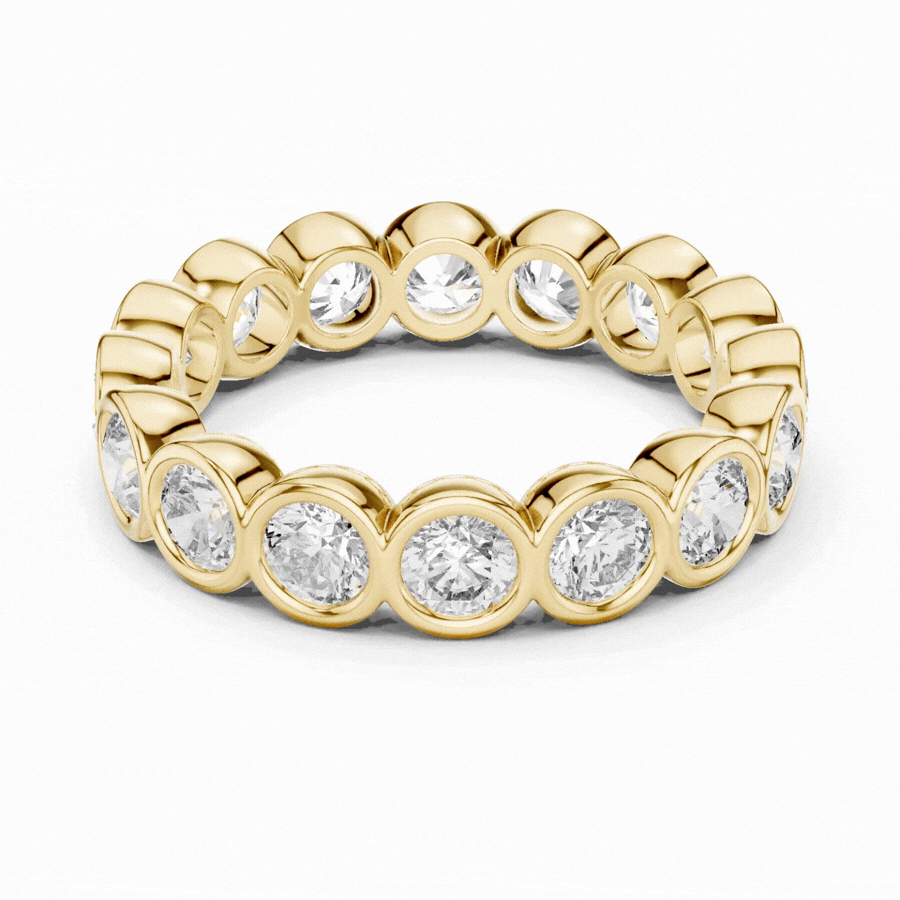 Round Cut Eternity Ring