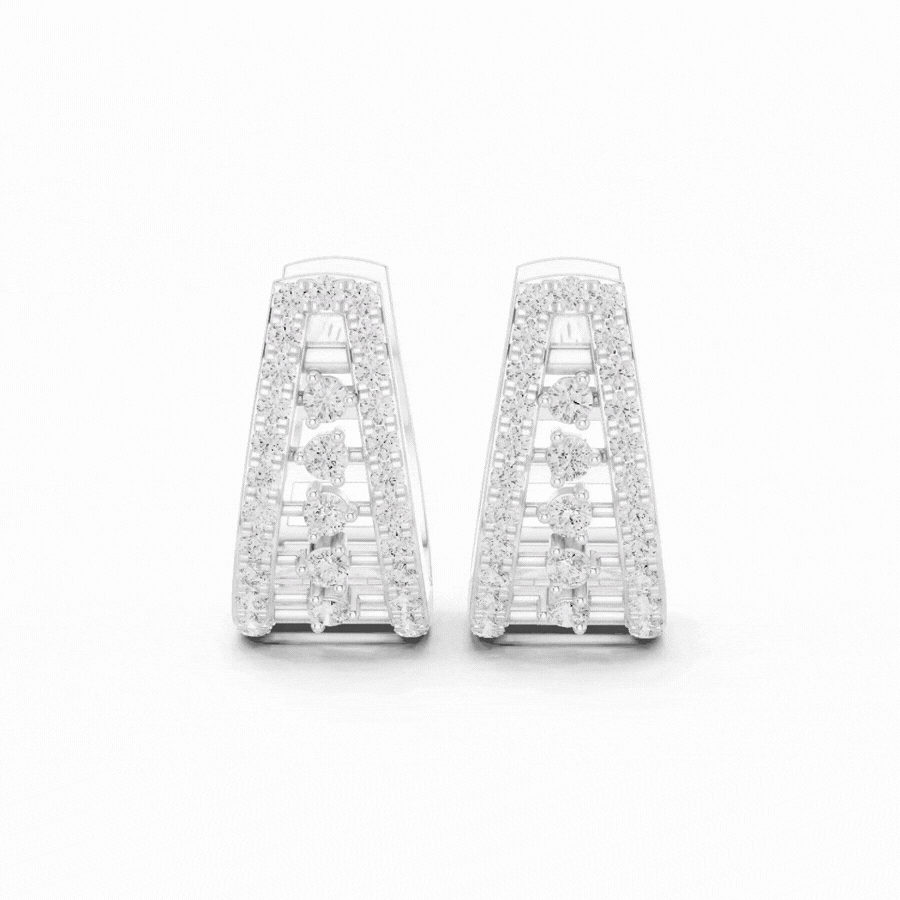 Kairuna Prism Diamond Earrings