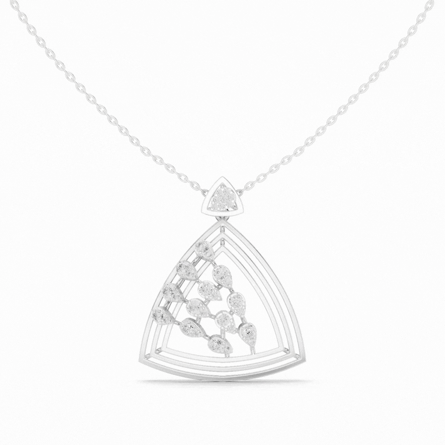 Triwing Diamond Pendant