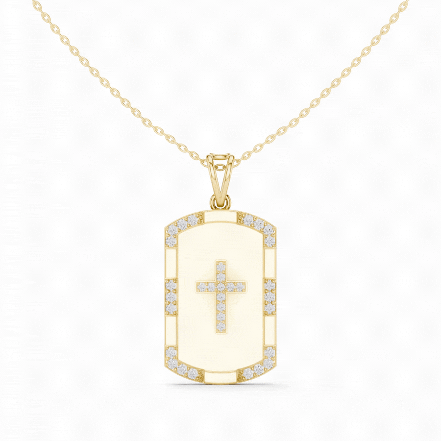 Cross of Hope Diamond Pendant