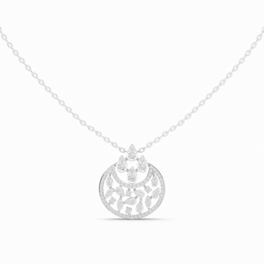Moonlace Diamond Pendant