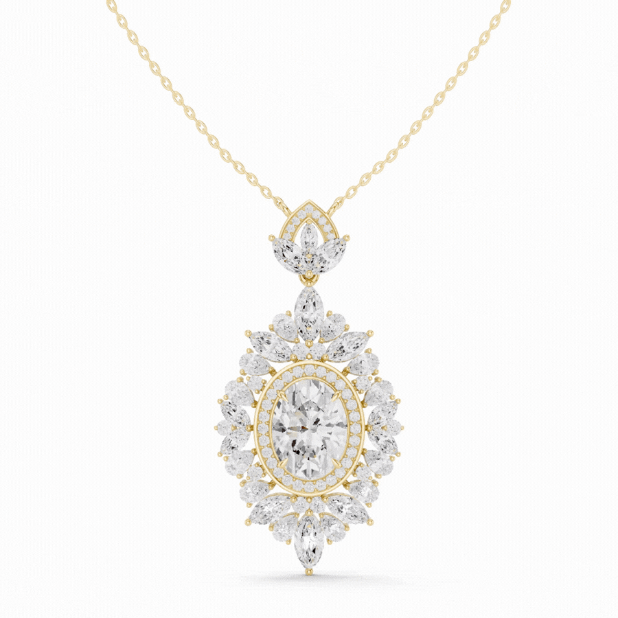 Rajlaxmi Diamond Pendant