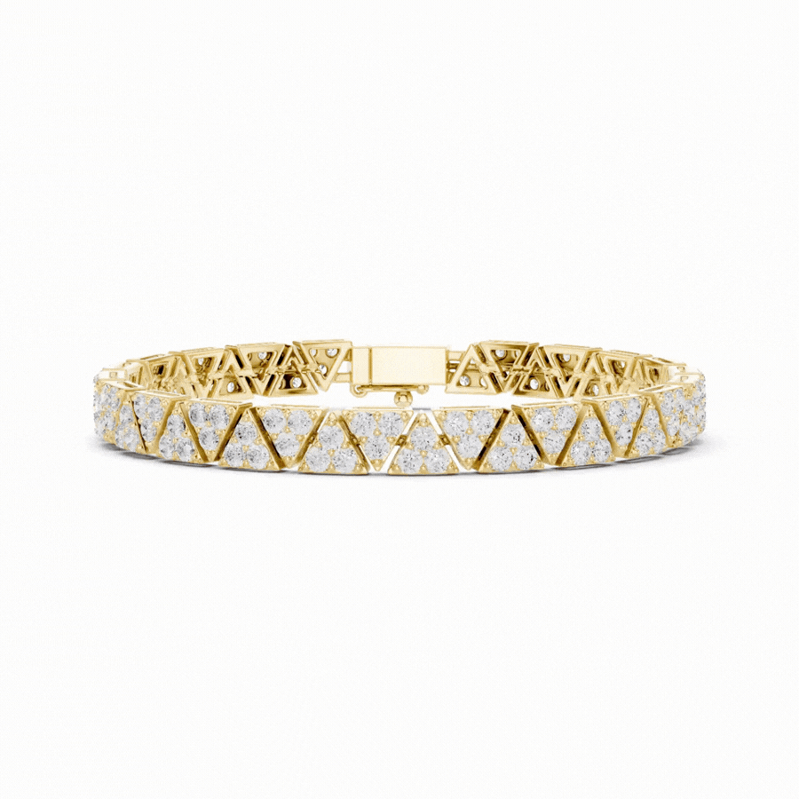 Triavelle Triangle Diamond Bracelet