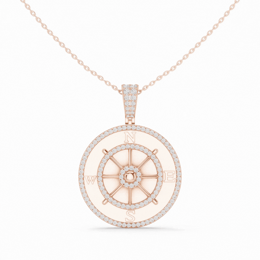 True North Diamond Pendant