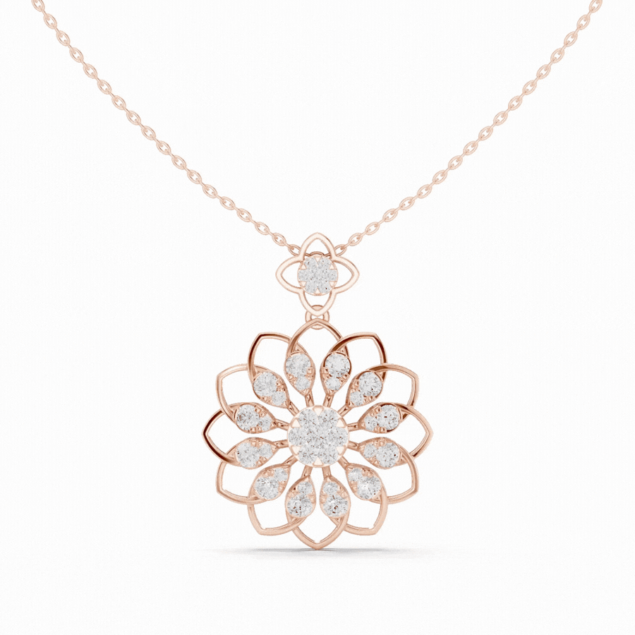 Canora Bloom Diamond Pendant