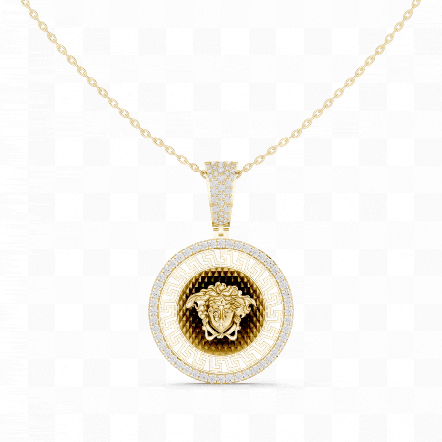 Medusa Royale Pendant