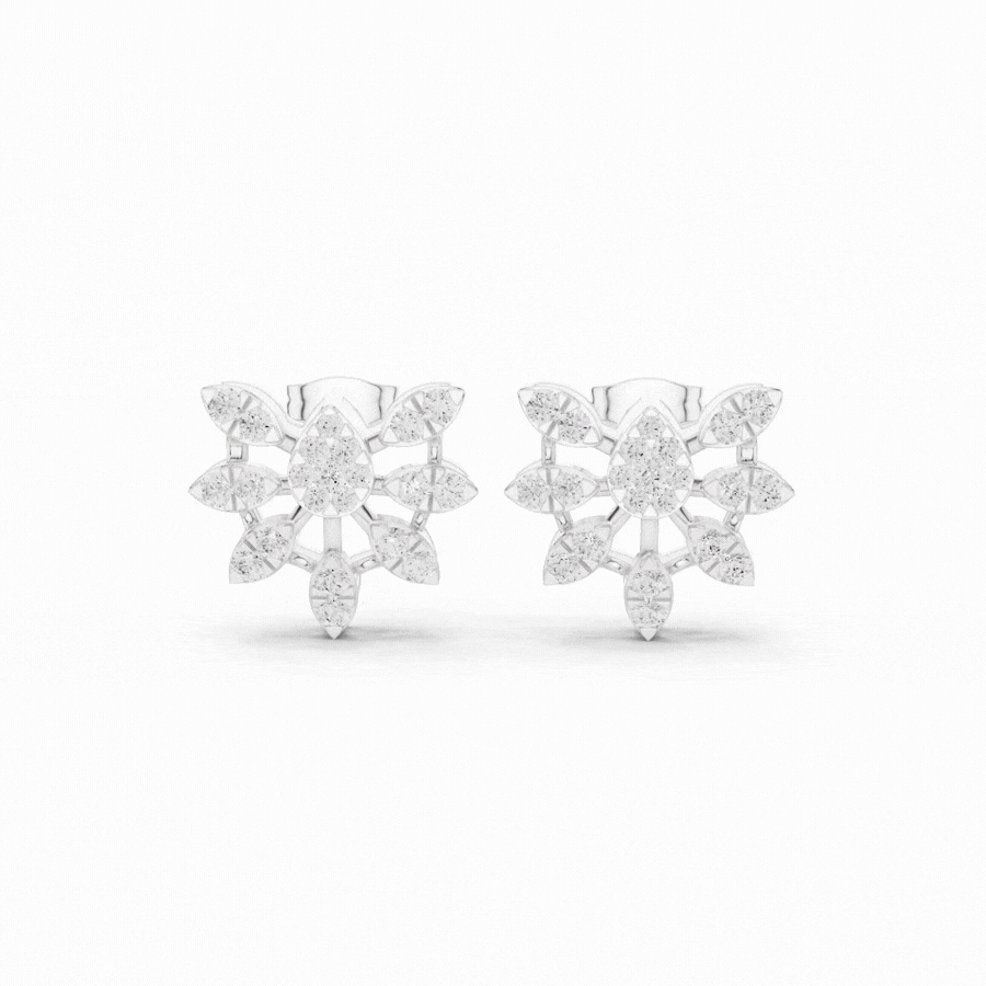 Nightwing Diamond Earrings