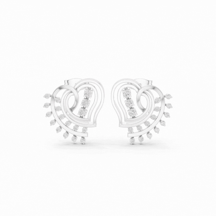 Aurawing Diamond Earrings