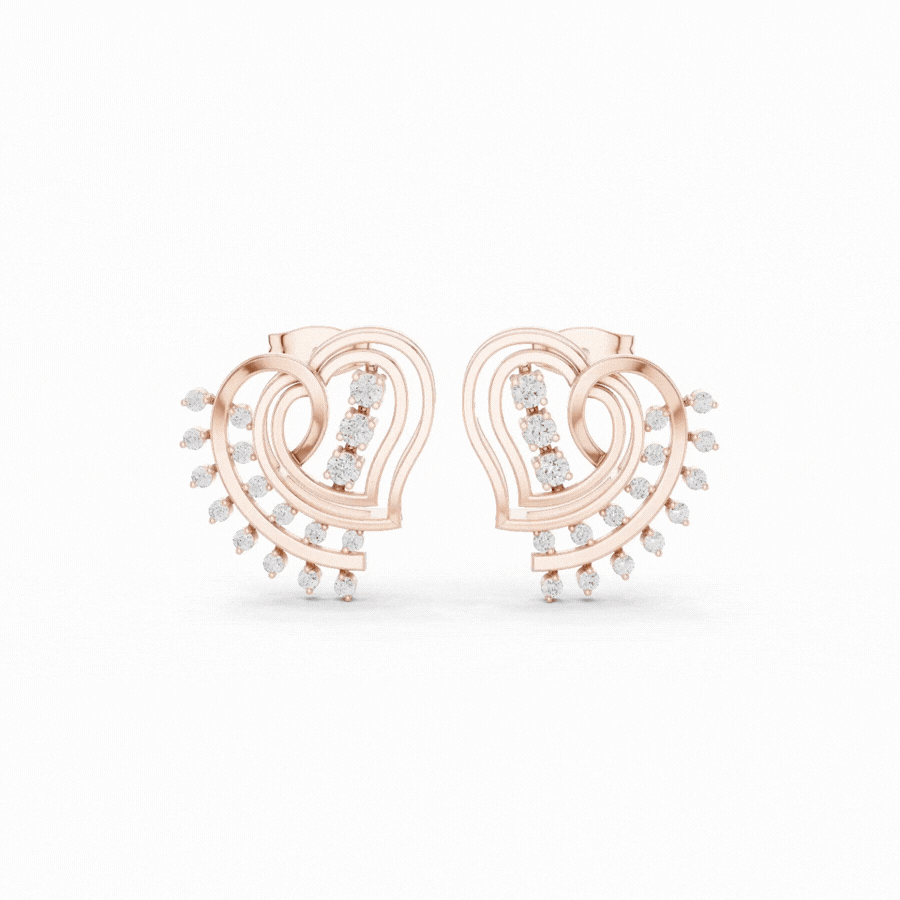 Aurawing Diamond Earrings