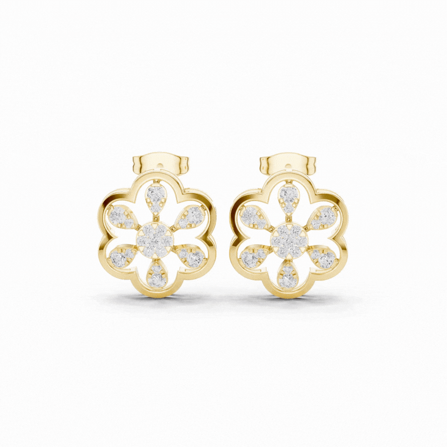Florielle Diamond Earrings