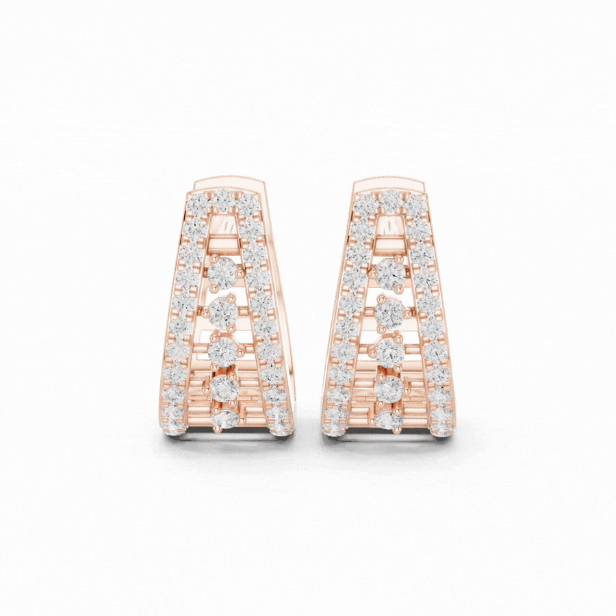 Kairuna Prism Diamond Earrings