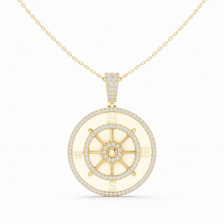 True North Diamond Pendant