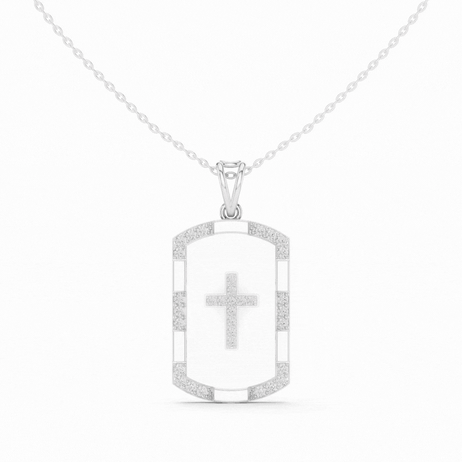 Cross of Hope Diamond Pendant