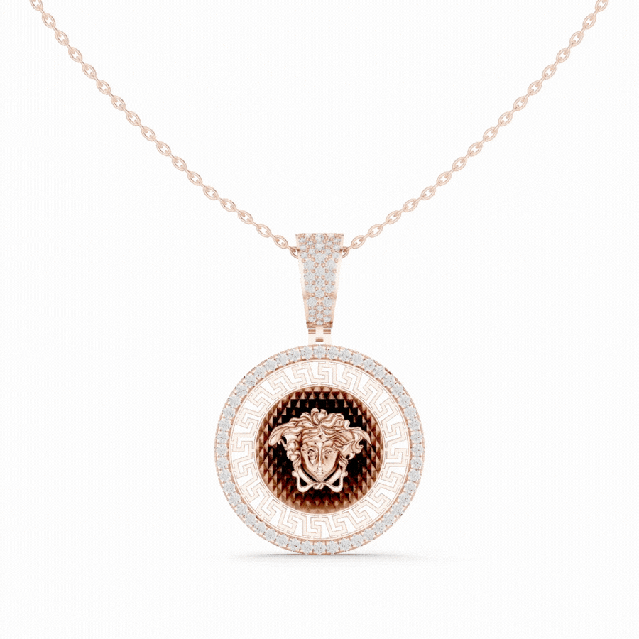 Medusa Royale Pendant