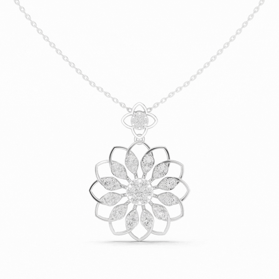 Canora Bloom Diamond Pendant