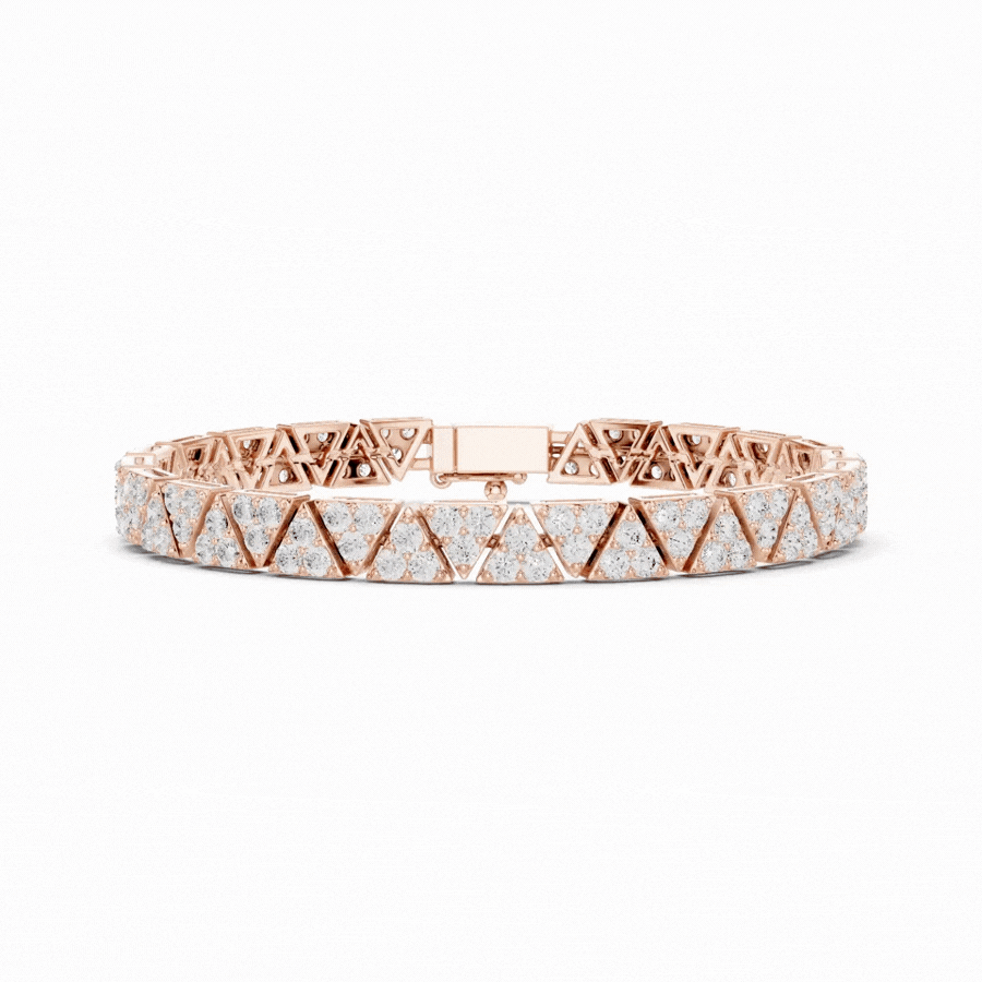 Triavelle Triangle Diamond Bracelet