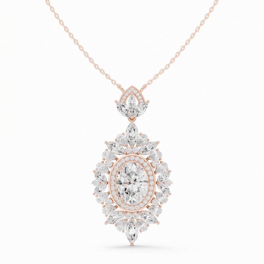 Rajlaxmi Diamond Pendant