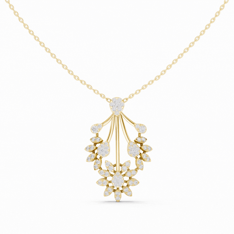 Treelisse Diamond Pendant