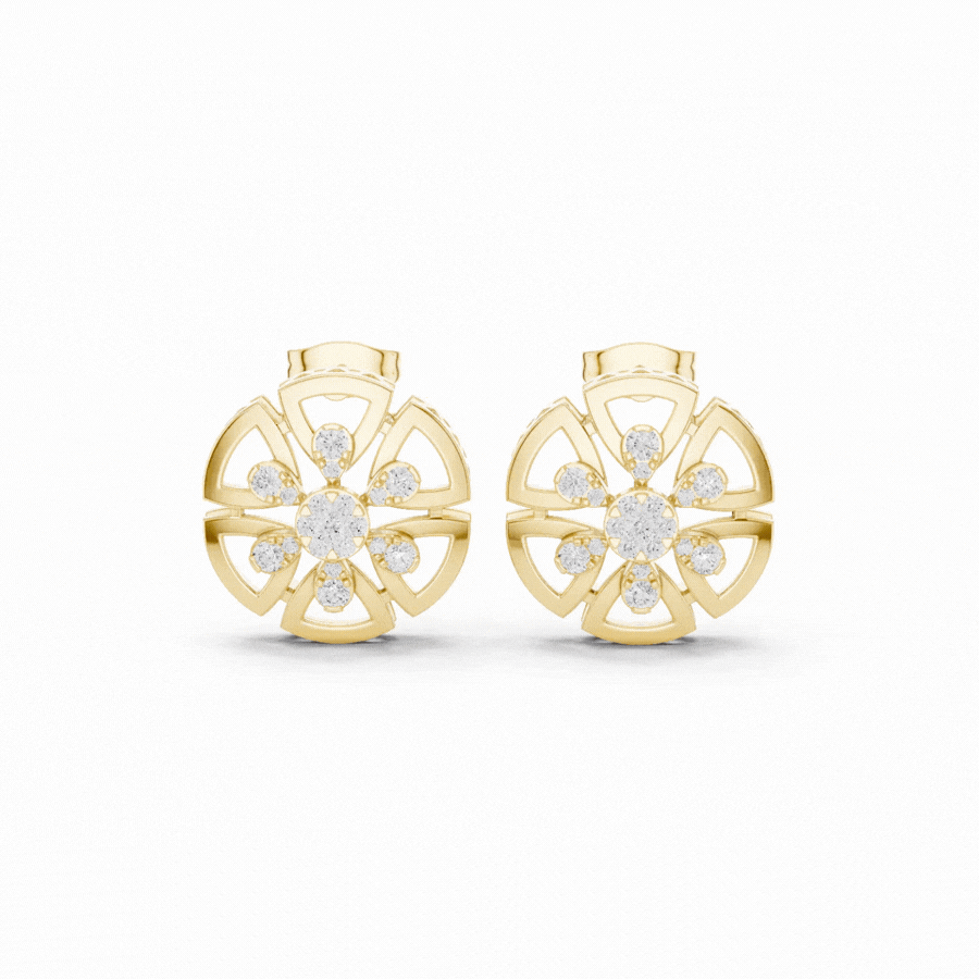 Solfloria Diamond Earrings